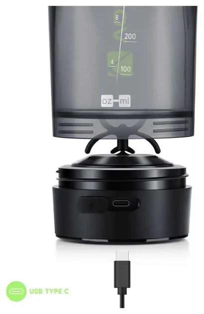 Шейкер спортивний електричний VOLTRX Gallium 700 мл. Tritan Green (PP_Gallium_Green) - Фото 7 Шейкер спортивний електричний VOLTRX Gallium 700 мл. Tritan Green (PP_Gallium_Green) - изображение 7