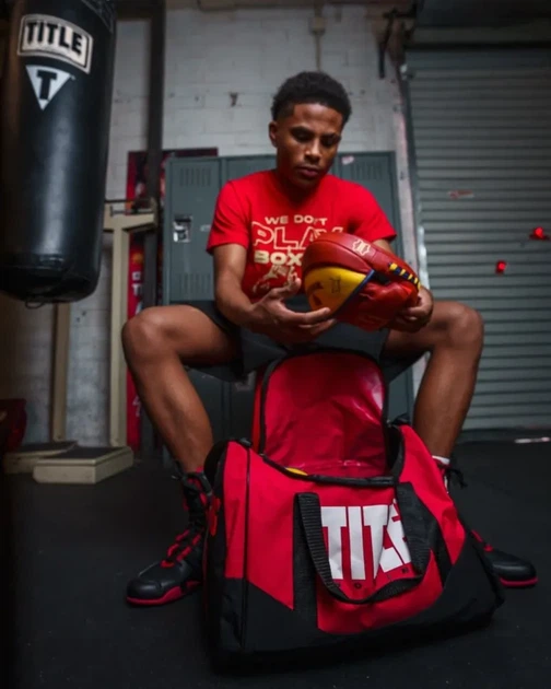 Спортивна сумка TITLE Boxing Individual Sport Bag Red (PP_ISB4 RD/BK) - зображення 7