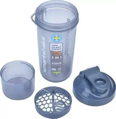 Шейкер спортивний SmartShake Original2GO One 800ml Mist Gray (PP_10581301) - изображение 5