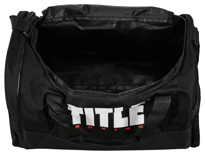 Спортивна сумка TITLE Boxing Individual Sport Bag Black (PP_ISB4 BK/BK) - зображення 4