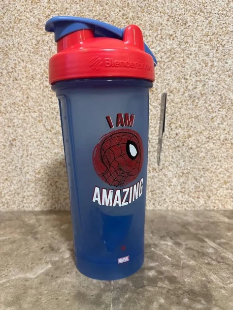 Шейкер спортивний BlenderBottle Classic Loop PRO 28oz/820ml Marvel Spider Man (600558) (PP_Loop_PRO_28oz_Spider Man) - Фото 2 Шейкер спортивний BlenderBottle Classic Loop PRO 28oz/820ml Marvel Spider Man (600558) (PP_Loop_PRO_28oz_Spider Man) - изображение 2