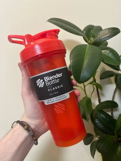 Шейкер спортивний BlenderBottle Classic Loop PRO 28oz/820ml Red (500482) (PP_Loop_Pro_28oz_Red) - Фото 6 Шейкер спортивний BlenderBottle Classic Loop PRO 28oz/820ml Red (500482) (PP_Loop_Pro_28oz_Red) - изображение 6