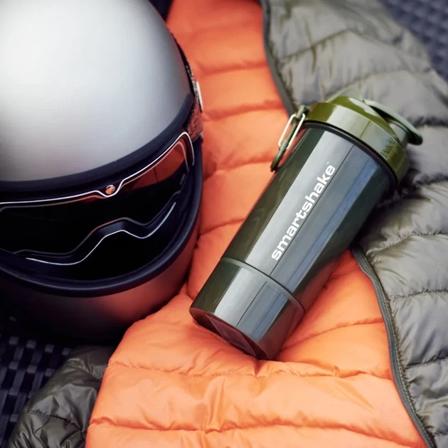 Шейкер спортивний SmartShake Original2GO One 800ml Army Green (PP_10581002) - изображение 5