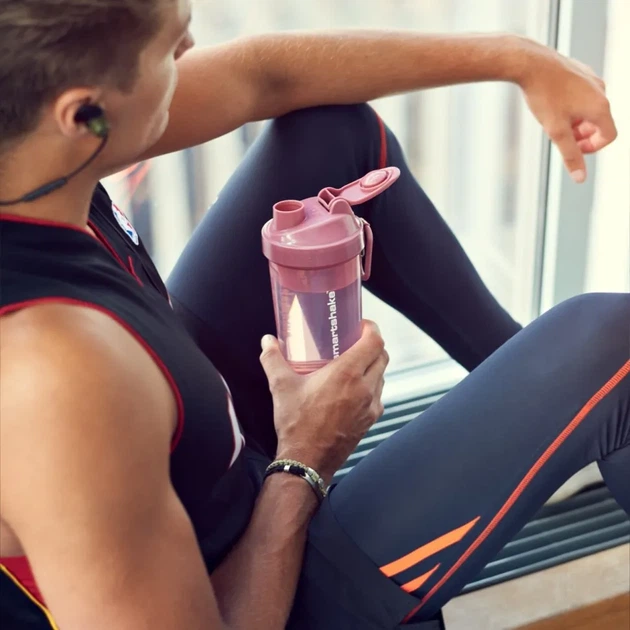 Шейкер спортивний SmartShake Original2GO One 800ml Deep Rose (Pink) (PP_10581501) - изображение 8