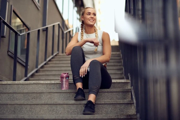 Шейкер спортивний SmartShake Original2GO One 800ml Deep Rose (Pink) (PP_10581501) - изображение 9