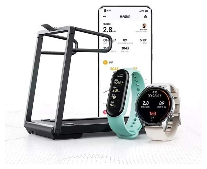 Бігова доріжка Xiaomi Mi Home Intelligent Treadmill Dark Grey (KOS_MJZNPBJ02KS) - зображення 4