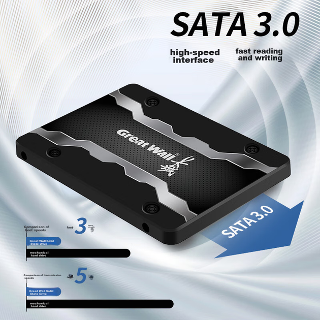 SSD диск Great Wall GW600S 512GB SATAIII - Фото 5 SSD диск Great Wall GW600S 512GB SATAIII - изображение 5