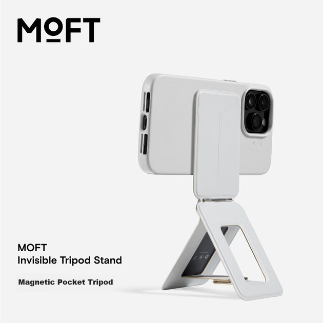 Подставка Moft магнитная MagSafe для iPhone 15/Plus/Pro Max, зеленая - изображение 5