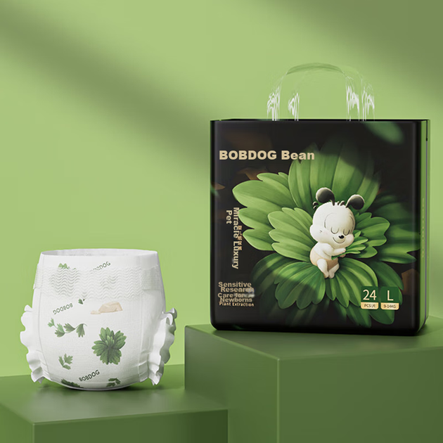 Подгузники BOBDOG Miracle размер L, 48 шт, дышащие - изображение 4