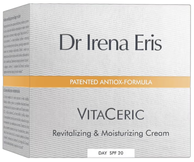 Krem do twarzy Dr Irena Eris VitaCeric nawilżający SPF 20 50 ml (5900717241145) - Zdjęcie 2 Krem do twarzy Dr Irena Eris VitaCeric nawilżający SPF 20 50 ml (5900717241145) - obraz 2