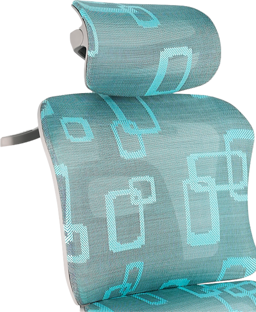Кресло GT RACER B-528 Gray/Blue - Фото 7 Кресло GT RACER B-528 Gray/Blue - изображение 7