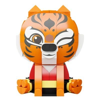 Конструктор Pantasy Kung Fu Panda Серия Сидящий малыш - Тигрица (99125) - Фото 1 Конструктор Pantasy Kung Fu Panda Серия Сидящий малыш - Тигрица (99125) - изображение 1