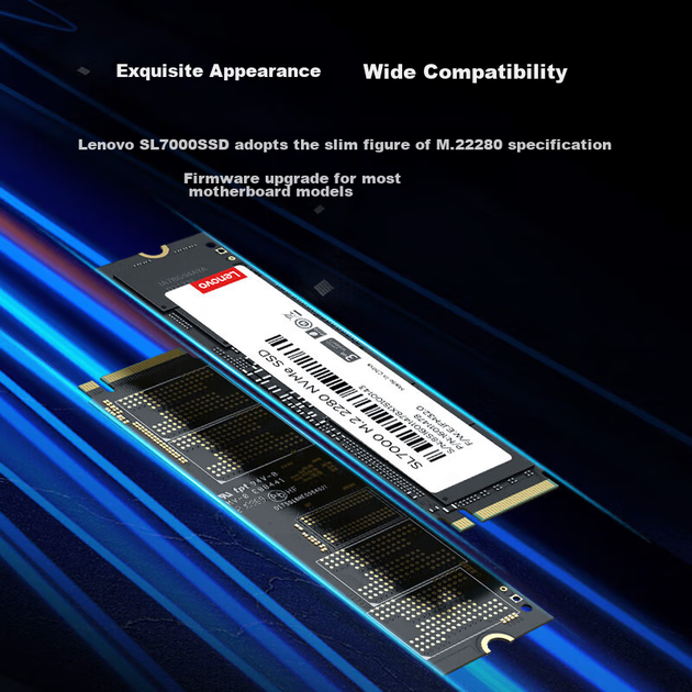 SSD диск Lenovo SL7000 512GB M.2 2280 NVMe PCIe 4.0 x4 - изображение 9