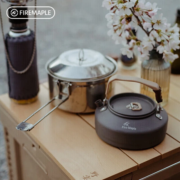 Набір FIRE-MAPLE Banquet 4 туристичний з пальником, сковородою та чайником - Фото 9 Набір FIRE-MAPLE Banquet 4 туристичний з пальником, сковородою та чайником - зображення 9