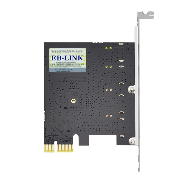 EB-LINK Настольная плата расширения PCIe на 4 порта USB 3.0, внутренний четырехпортовый USB-адаптер для компьютеров, концентратор, блок питания не требуется - изображение 7