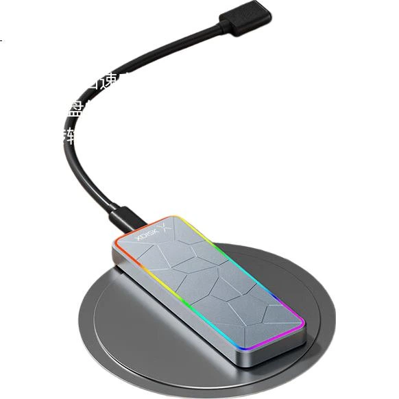 SSD-накопитель внешний Xiaopan XDISK серии M 512 ГБ USB 3.2 Type-C, ярко-серый - Фото 3 SSD-накопитель внешний Xiaopan XDISK серии M 512 ГБ USB 3.2 Type-C, ярко-серый - изображение 3