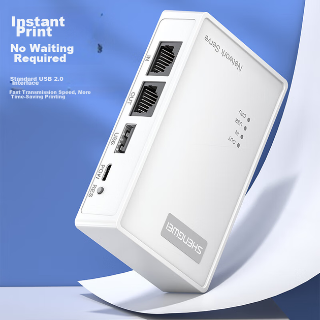Принт-сервер Shengwei DSWU2001 USB 2.0 - изображение 3