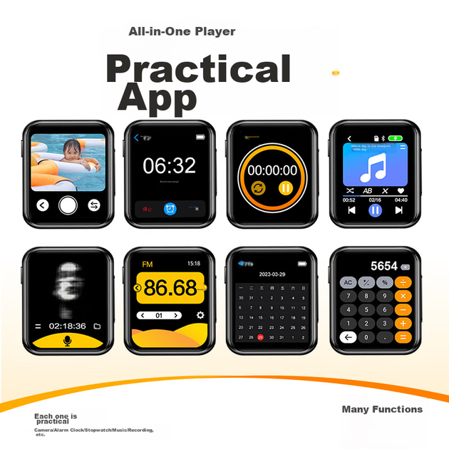 MP3-плеер BENJIE R1 16 ГБ с Bluetooth, камерой и чтением электронных книг - изображение 5
