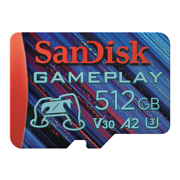 Карта памяти SanDisk TF 512 ГБ A2 U3 V30 4K для игр, скорость чтения 190 МБ/с, скорость записи 130 МБ/с, без задержек, подходит для игровых консолей и портативных устройств. - зображення 10