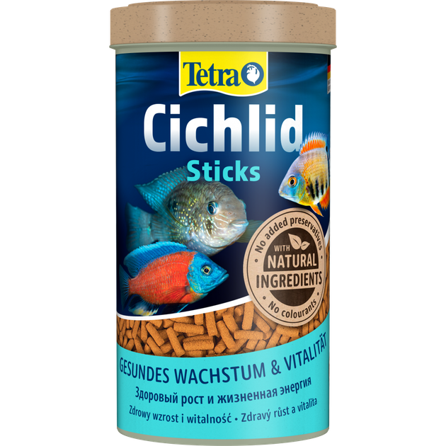 Корм Tetra Cichlid Sticks для рибок цихлід палички 500 мл/ 160 г - зображення 2
