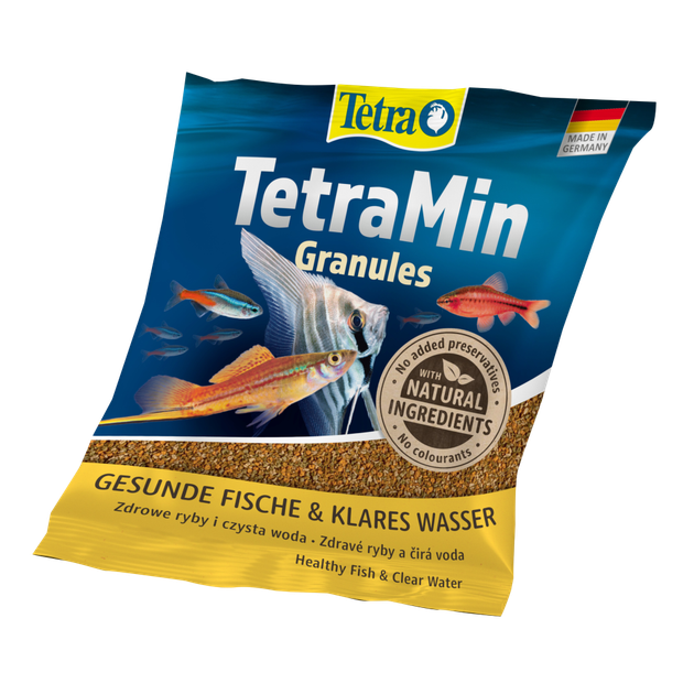 Корм сухой Tetra Min Granules для аквариумных рыбок в гранулах 15 г - Фото 4 Корм сухой Tetra Min Granules для аквариумных рыбок в гранулах 15 г - изображение 4