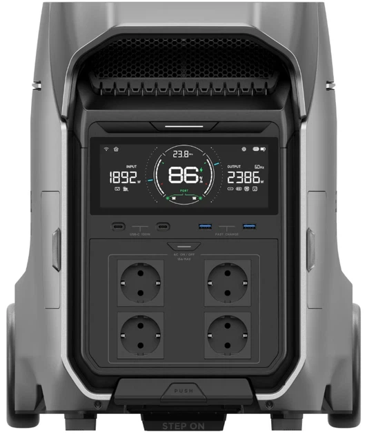 Зарядна станція EcoFlow DELTA Pro 3 EU-Version (EFDELTAPRO3-EU-CBox) - Фото 1 Зарядна станція EcoFlow DELTA Pro 3 EU-Version (EFDELTAPRO3-EU-CBox) - зображення 1