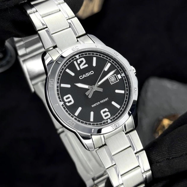 Наручний годинник Casio MTP-V004D-1B2 - Фото 2 Наручний годинник Casio MTP-V004D-1B2 - изображение 2