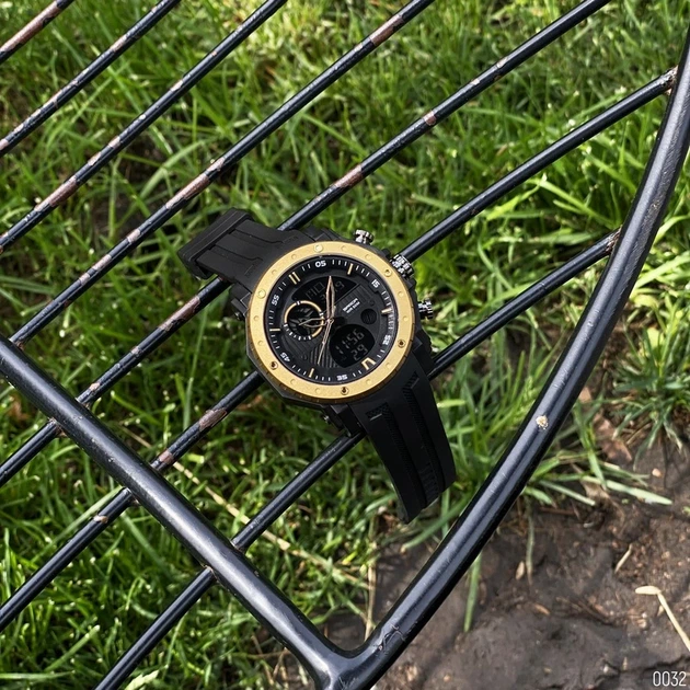 Наручний годинник Sanda 6012 Black-Gold - Фото 4 Наручний годинник Sanda 6012 Black-Gold - изображение 4