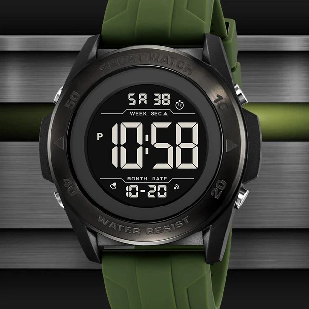 Наручний годинник Skmei 2485AG Army Green - изображение 5