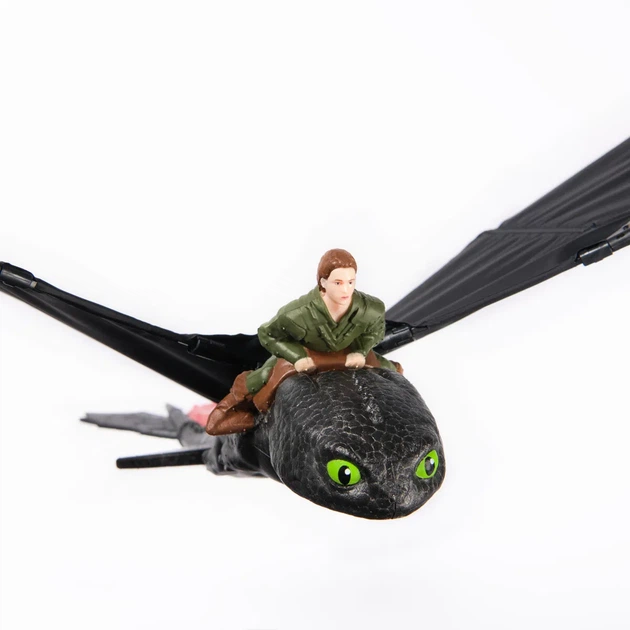 Zdalnie sterowany latający smok Spin Master Dragons Movie Real Flying Toothless 1289606 (6072292) - Zdjęcie 5 Zdalnie sterowany latający smok Spin Master Dragons Movie Real Flying Toothless 1289606 (6072292) - obraz 5
