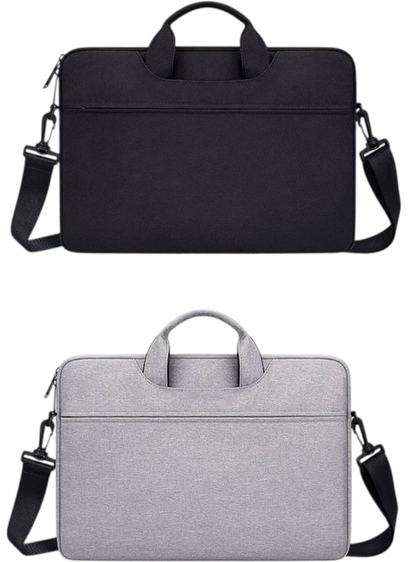 Сумка для ноутбука Devia Justyle 13.3" Чорна (GSM183999) - Фото 2 Сумка для ноутбука Devia Justyle 13.3" Чорна (GSM183999) - зображення 2