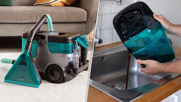 Моющий пылесос Cecotec Conga CarpetClean 30000 (A01_EU01_122570) - Фото 10 Моющий пылесос Cecotec Conga CarpetClean 30000 (A01_EU01_122570) - изображение 10