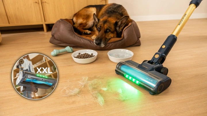 Акумуляторний пилосос Cecotec Rockstar RS80 Pet Flex Detect Conga (A01_EU01_122569) - Фото 11 Акумуляторний пилосос Cecotec Rockstar RS80 Pet Flex Detect Conga (A01_EU01_122569) - зображення 11