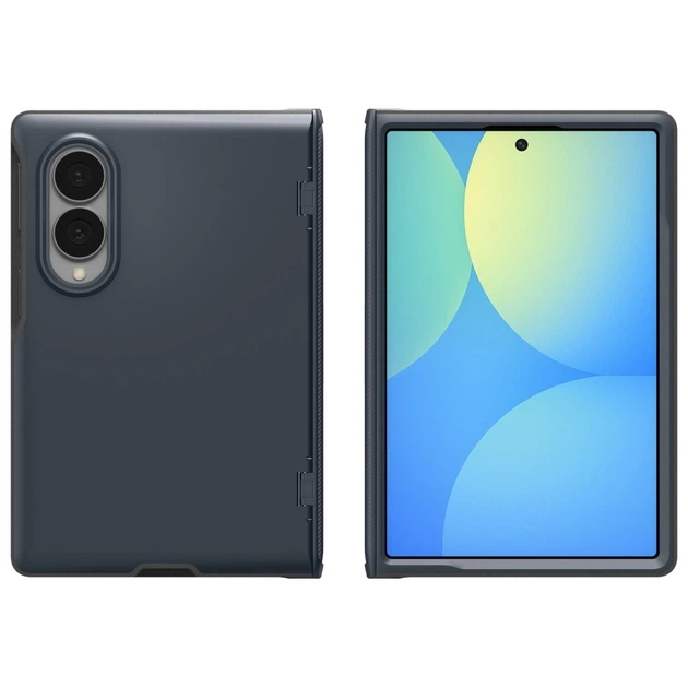 Etui na smartfon Spigen Slim Armor Pro MagSafe do Samsung Galaxy Fold 8 Metal Slate (8800337250794) - obraz 3