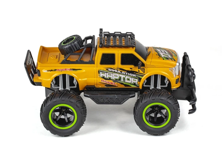 Машинка-позашляховик на радіокеруванні TEC-TOY Raptor 1264357 Жовта (5700134714037) - зображення 2