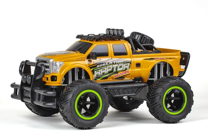 Машинка-позашляховик на радіокеруванні TEC-TOY Raptor 1264357 Жовта (5700134714037) - зображення 3