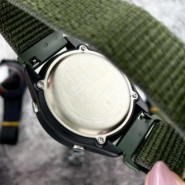 Наручний годинник Skmei 2412NAG Army Green Nylon - Фото 8 Наручний годинник Skmei 2412NAG Army Green Nylon - изображение 8