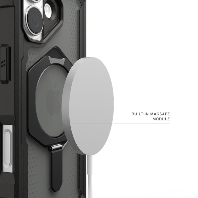 Чехол противоударный UAG Plasma XTE MagSafe (Original) для iPhone 17 Black 114526114034 - Фото 11 Чехол противоударный UAG Plasma XTE MagSafe (Original) для iPhone 17 Black 114526114034 - изображение 11