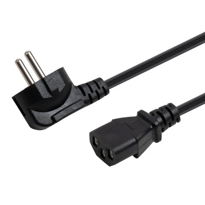 Кабель живлення C13 3.0m 1mm2 copper Vinga - зображення 3