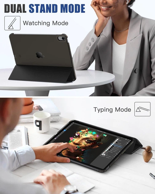 Чехол для iPad Air 10.9" с полупрозрачной крышкой - изображение 5