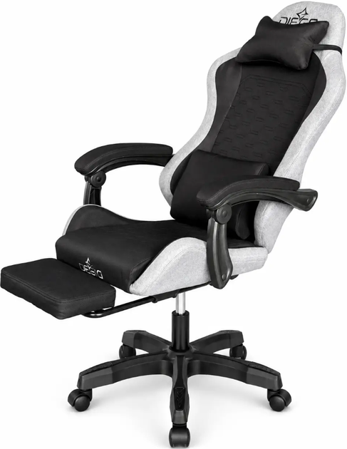 Игровое кресло DIEGO Fabric X Black Кресло для геймеров с высокой спинкой - изображение 4
