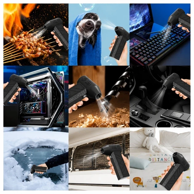 Турбо вентилятор mini Violent Turbo Jet Fan ZY7400-SE - изображение 3