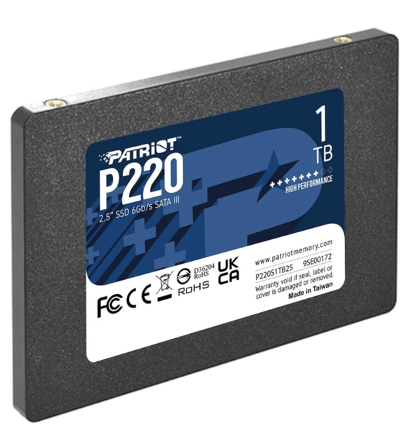 Накопитель Patriot SSD 2.5" 1TB (P220S1TB25) - изображение 4