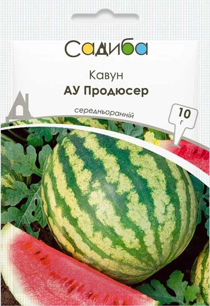 Арбуз АУ Продюсер, 10 г, Садиба - Фото 1 Арбуз АУ Продюсер, 10 г, Садиба - изображение 1