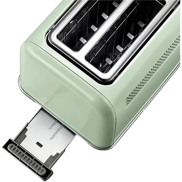 Тостер BUYDEEM DT620E Cozy Greenish DT620E-CG/EU - зображення 4