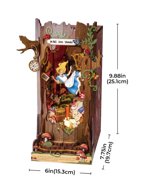 Конструктор деревянный 3D Бук Нук Robotime Rolife Fall into Wonder TGB12 300 деталей(PP_72C74A83FE87) - изображение 8