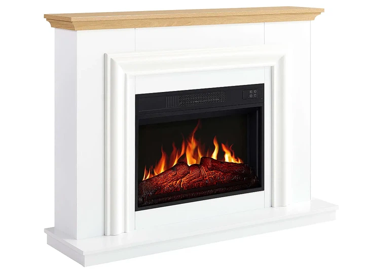 Каминокомплект ArtiFlame Marbelya AF23S белый эффект живого пламени со звуком и обогревом - изображение 2