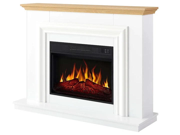 Каминокомплект ArtiFlame Marbelya AF23S белый эффект живого пламени со звуком и обогревом - изображение 3