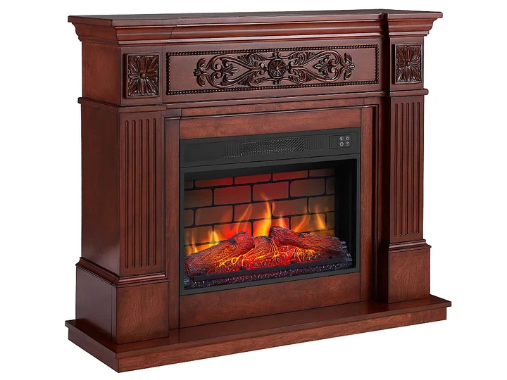 Каминокомплект ArtiFlame Toscana AF23BS дуб с эффектом живого огня со звуком и обогревом - изображение 2