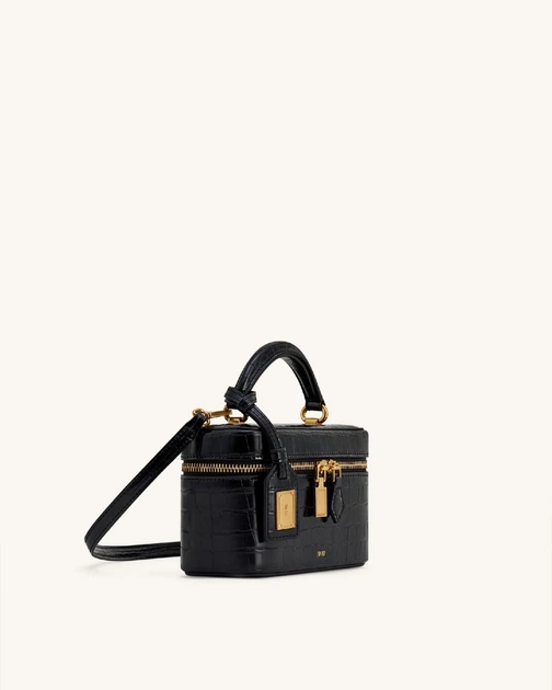 Сумка женская JW PEI Cleo Box Top Handle Bag Черный - изображение 2